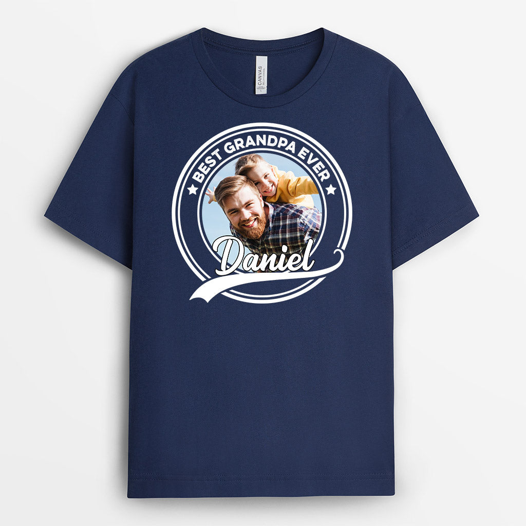 Personalized Best Dad In The World T Shirts