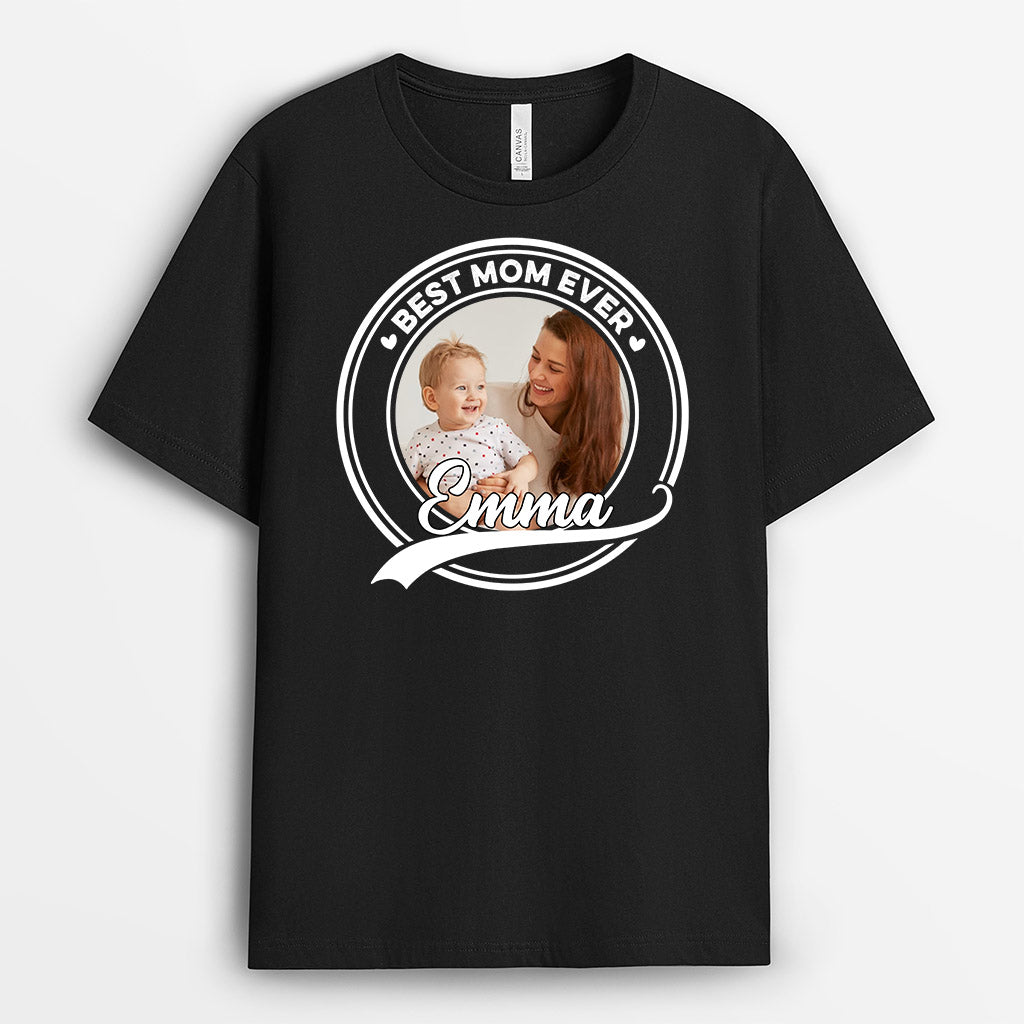 Personalized Best Mom In The World T Shirts