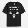 Personalized Mommy Grandma Wonderful Universe T-shirt