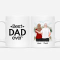 Best Dad/Grandpa Ever Mug - Personalized Mugs For Dad/Grandpa