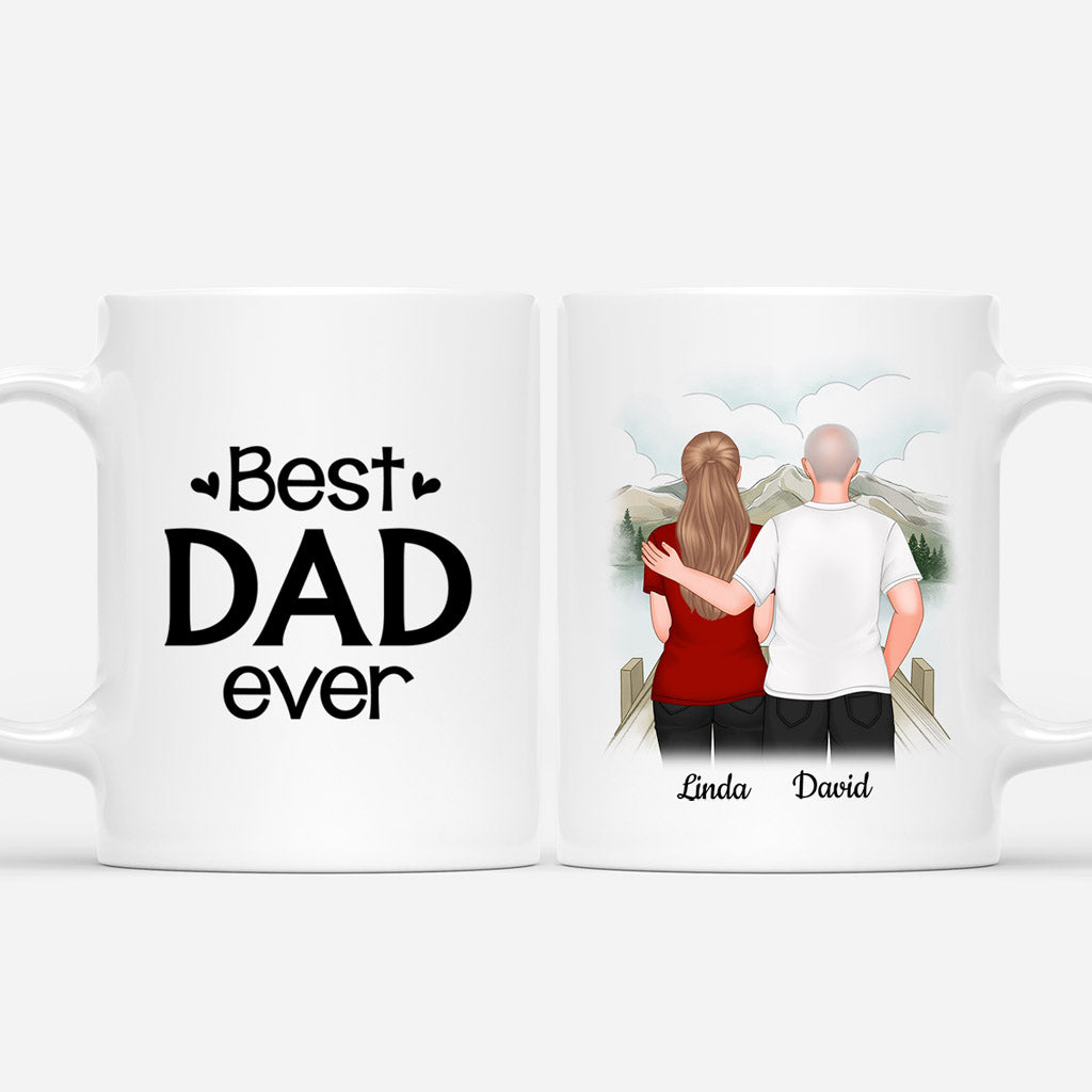 Best Dad/Grandpa Ever Mug - Personalized Mugs For Dad/Grandpa