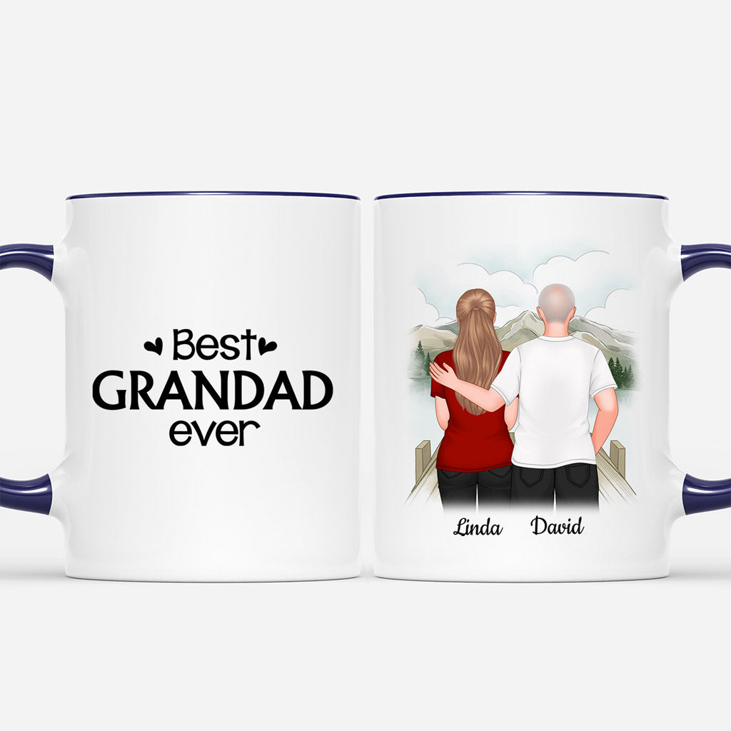 Best Dad/Grandpa Ever Mug - Personalized Mugs For Dad/Grandpa