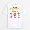 This Mommy Grandma Belongs To - Cute Personalized T-Shirt for Women