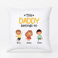 Personalized This Handsome Daddy/Grandpa All Belongs To Pillow