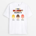 Personalized This Amazing Mom Grandma Belongs To T Shirt