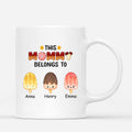 Personalized This Beautiful Mommy/Grandma Only Belongs To Mug