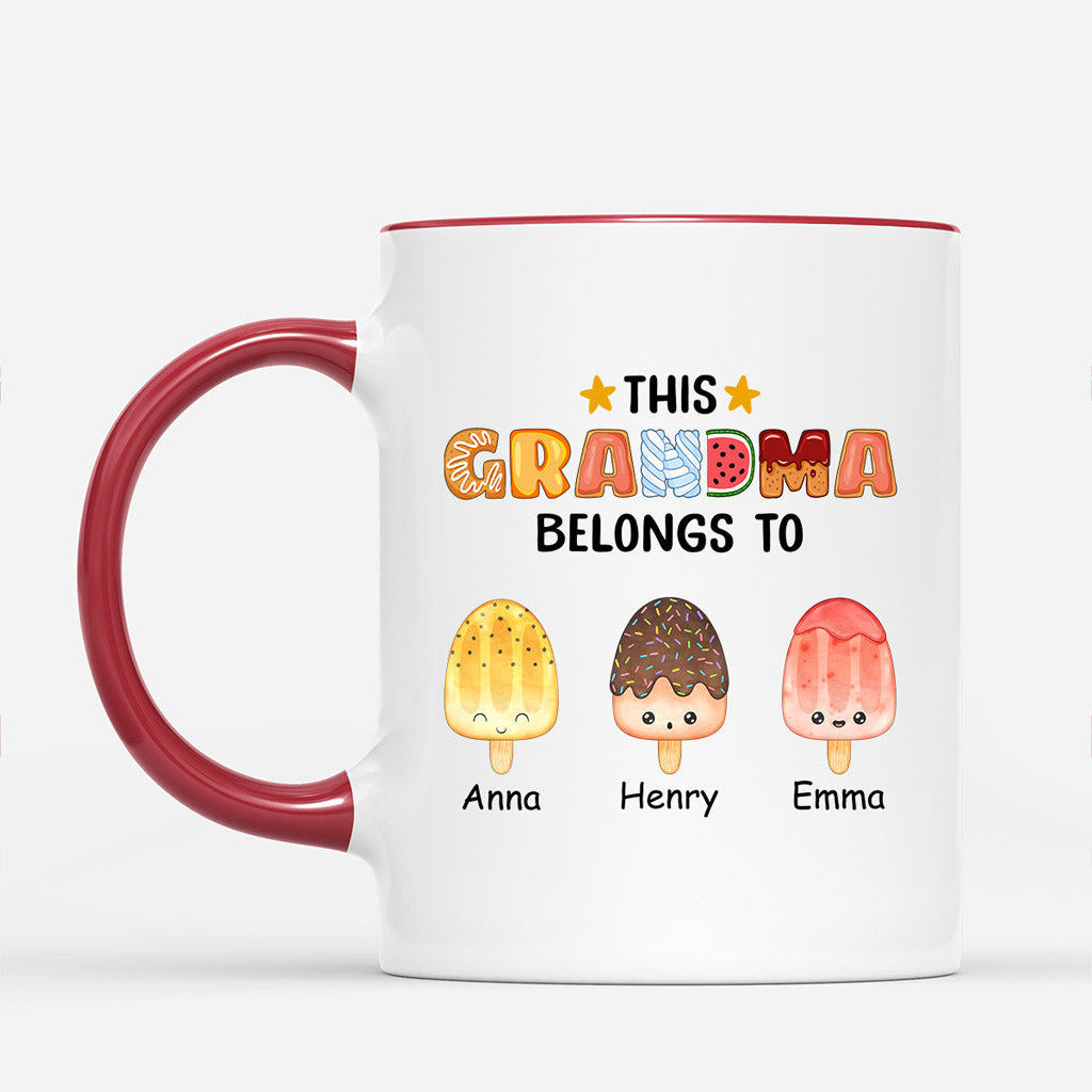 Personalized This Beautiful Mommy/Grandma Only Belongs To Mug
