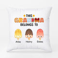 Personalized This Amazing Grandma/Mom Belongs To Pillow