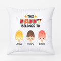 Personalized This Amazing Grandpa Dad Belongs To Pillow