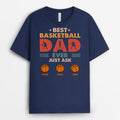 Personalized Best Basketball Dad Ever Have T-shirt