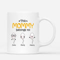 Personalized This Beautiful Mommy/Grandma All Belongs To Mug