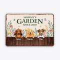 Grandma's Garden Sign - Personalized Dog Mom Gifts for Gardeners