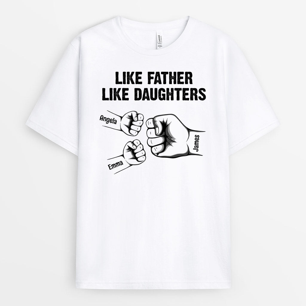 Personalized Amazing Like Father Like Sons Daughters T-shirt