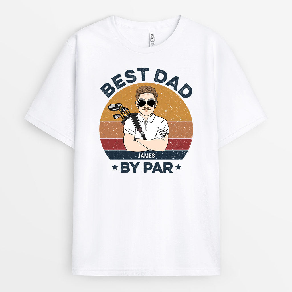 Personalized Special Best Dad/Grandpa By Par T-shirt