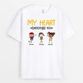 Personalized All My Heart Belongs To T-shirt