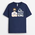 Happy 40th Birthday T-Shirts – Personalized King Shirt