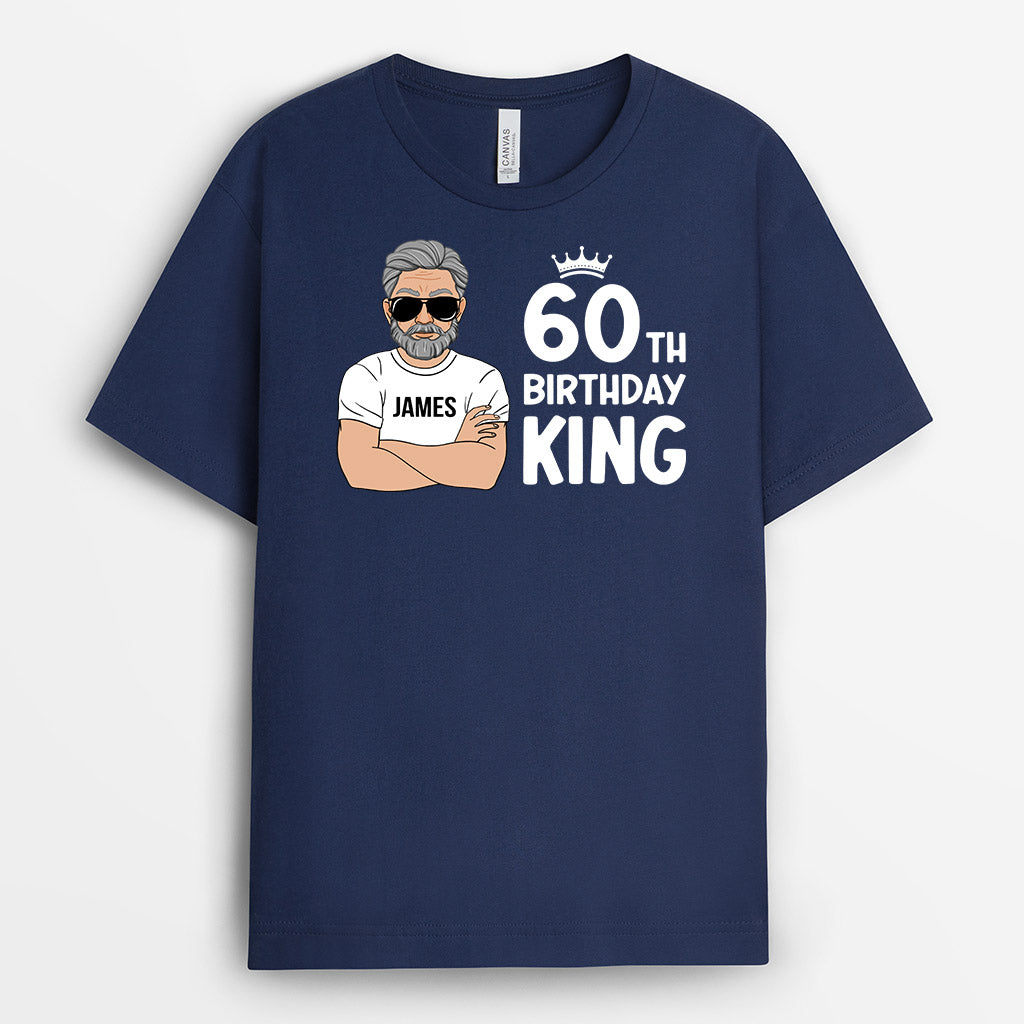 60th Birthday Shirts for Dad – Custom Happy Birthday T-Shirt