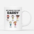 Personalized My Squad Calls Me Amazing Daddy/Grandpa Mug