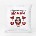 Personalized Happiness Is Being Your Mommy/Grandma Pillow