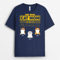 The Best Cat Mom Dad In The Galaxy - Personalized Cat Tees For Humans