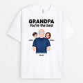 Personalized My Grandpa Daddy You Are The Best T-shirt