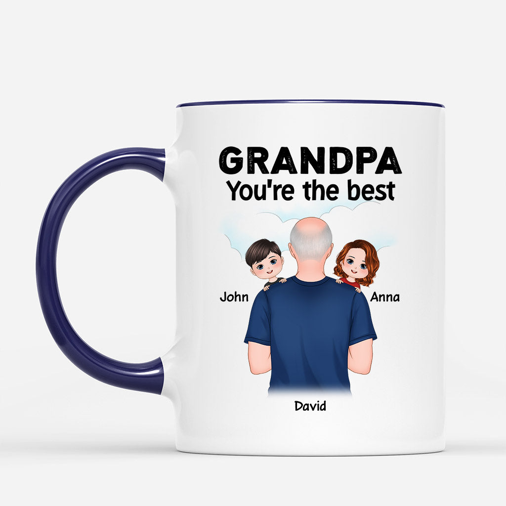 Personalized Wonderful Daddy/Grandpa You Are The Best Mug