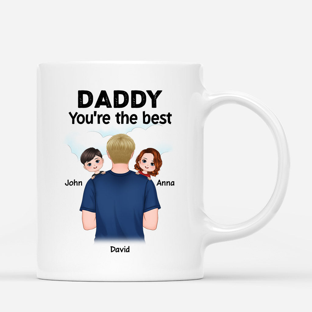Personalized Wonderful Daddy/Grandpa You Are The Best Mug
