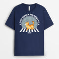 This Great Human Belongs To Cat T-shirt - Custom Cat Lover Gifts