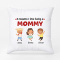 Personalized Celebrate the Joy of Being A Mommy/Grandma Pillow