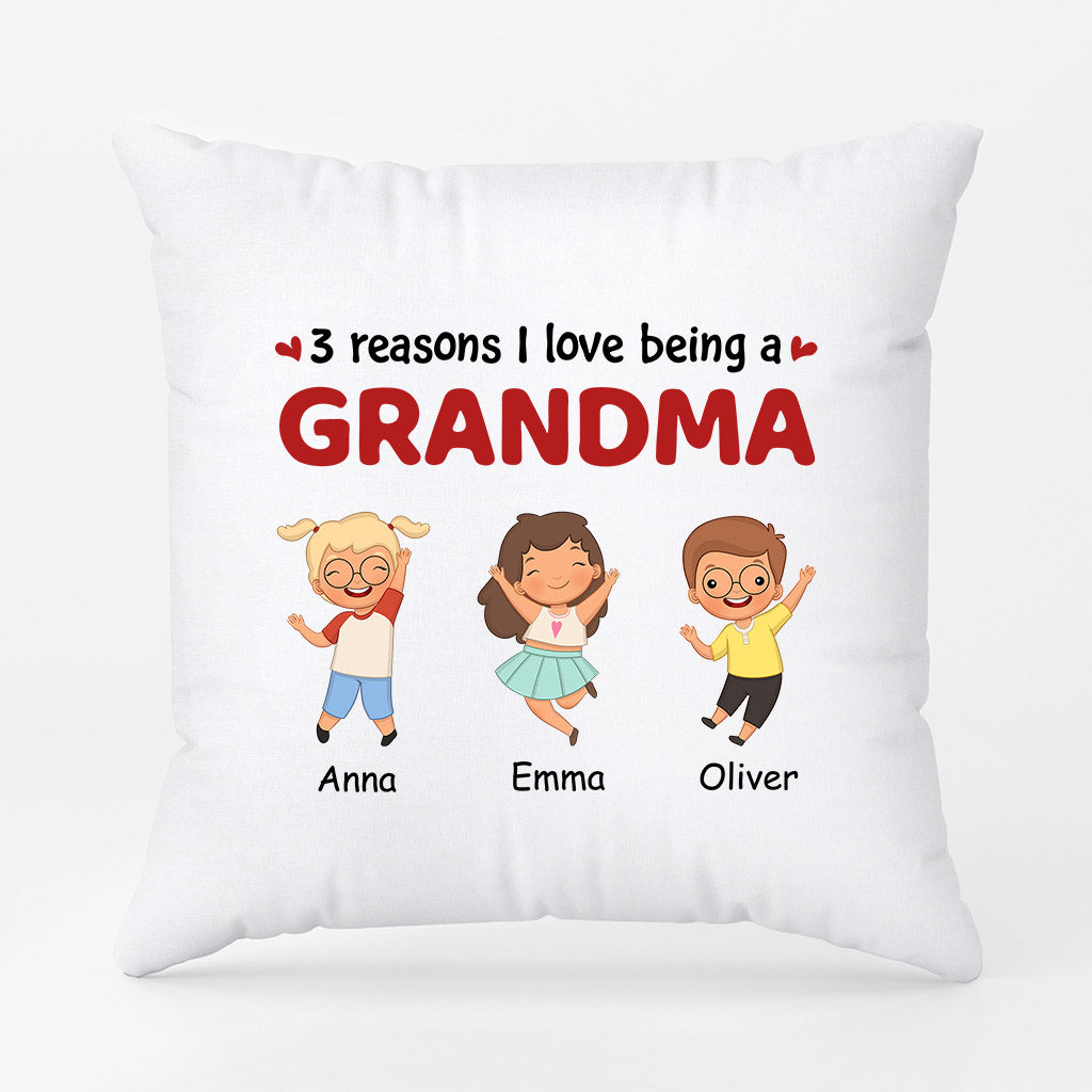Personalized Celebrate the Joy of Being A Mommy/Grandma Pillow