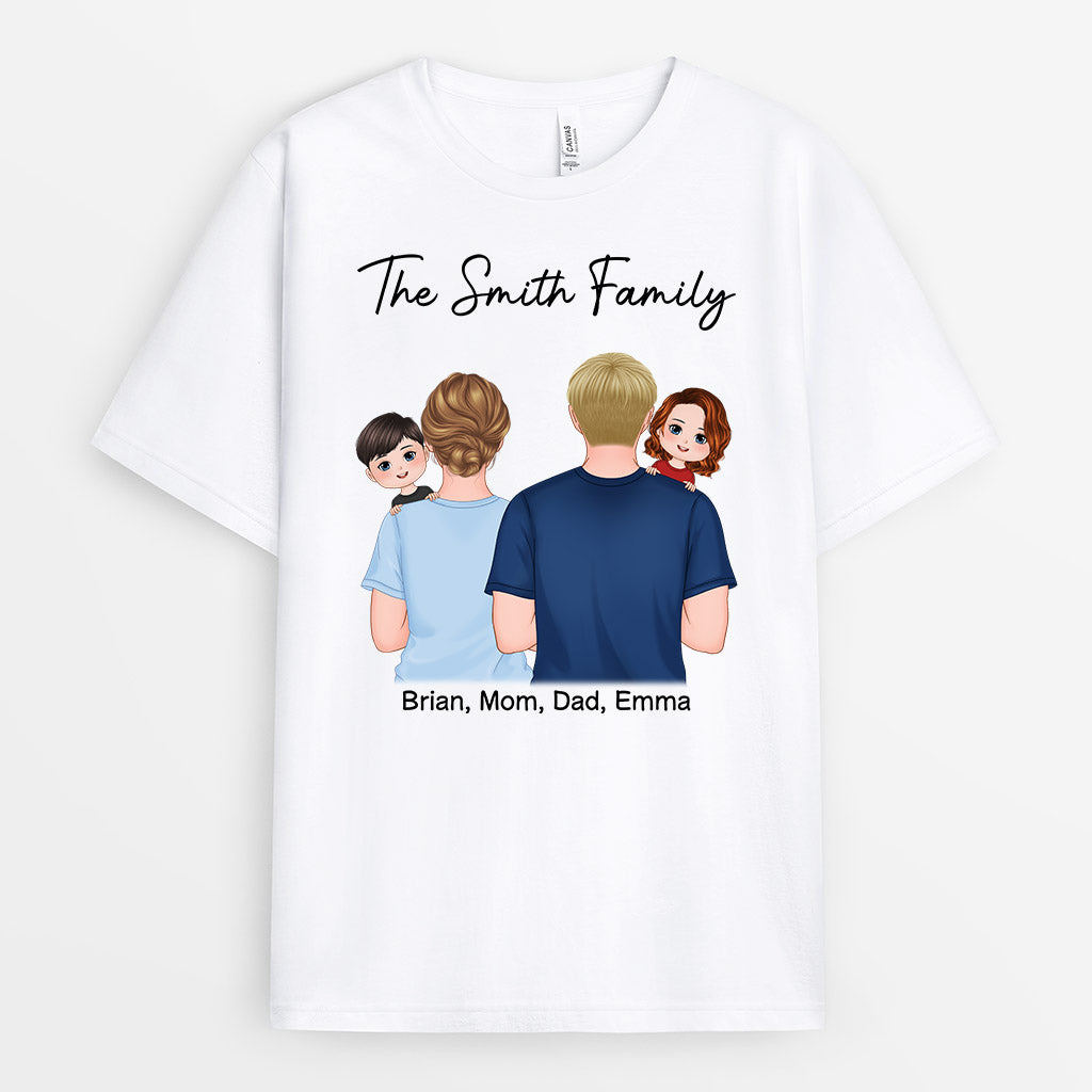 The Smith Family - Personalized Family Shirts - Custom Family Gifts
