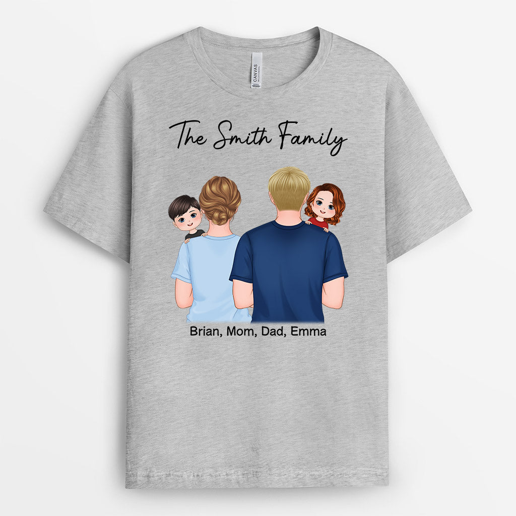 The Smith Family - Personalized Family Shirts - Custom Family Gifts