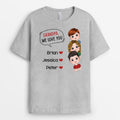Personalized Daddy/Grandpa We Love You So Much T-shirt