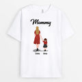 Personalized Mommy/Grandma Walking With Kid T-shirt