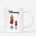 Personalized Mommy Grandma Holding Kids Hand Mug