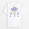 Personalized This Truly Perfect Daddy Grandpa Belongs To T-shirt