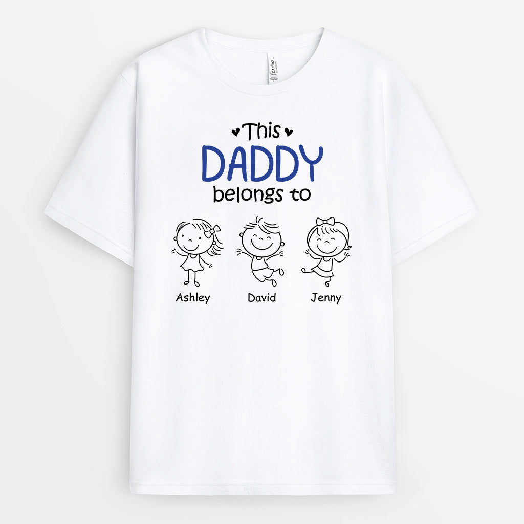 Personalized This Truly Perfect Daddy Grandpa Belongs To T-shirt