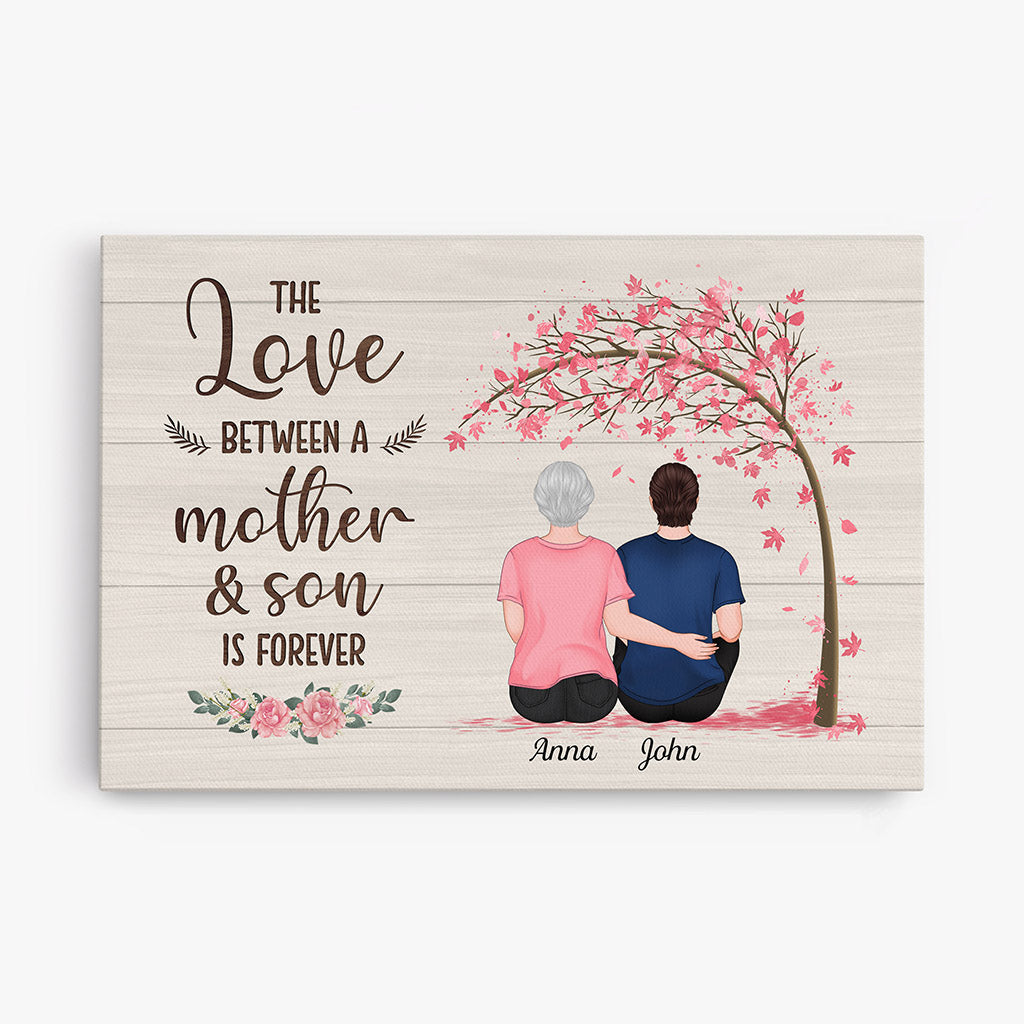 Personalized The Forever Love Between A Mother/Grandma And Kids Canvas