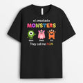 Personalized I Created Monsters That Call Me Mom/Grandma T-shirt