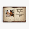 Personalized The Love Between Grandma/Mother And Kids Is Forever Canvas
