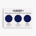 Personalized Daddy/Grandpa I Love You More Than Bright Stars In The Sky Canvas