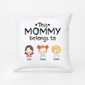 Personalized This Kind Mommy/Grandma Truly Belongs To Pillow