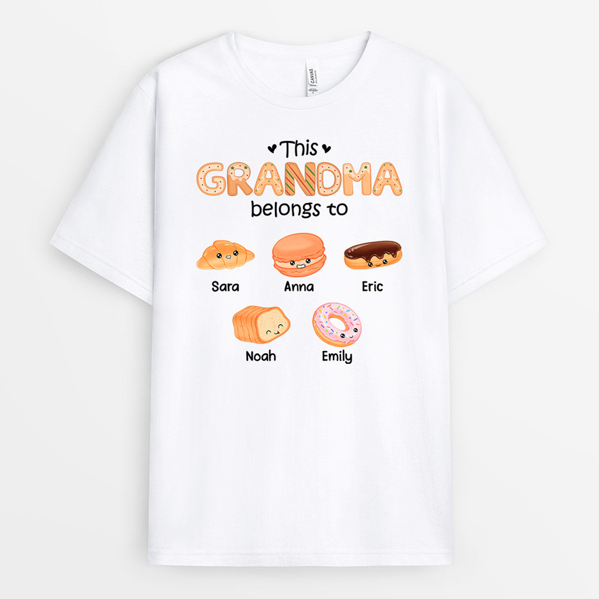 Personalized This Lovely And Kind Grandma/Mommy Belongs To T-shirt