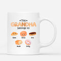Personalized This Grandma/Mommy Belongs To These Sweetest Kids Mug
