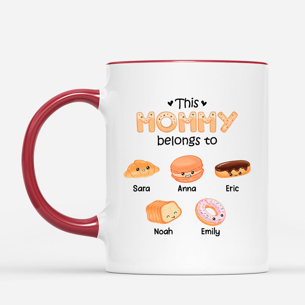 Personalized This Grandma/Mommy Belongs To These Sweetest Kids Mug