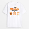 Personalized This Sweet Mommy/Grandma Belongs To Little Breads T-shirt