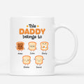 Personalized This Daddy/ Grandpa Belongs To These Small Breads Mug