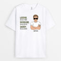 Personalized Always A Legend A Great Husband Daddy/Grandpa T-shirt