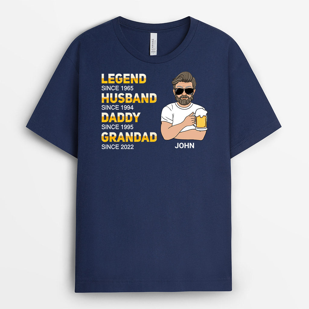 Personalized Legend Since T-Shirt