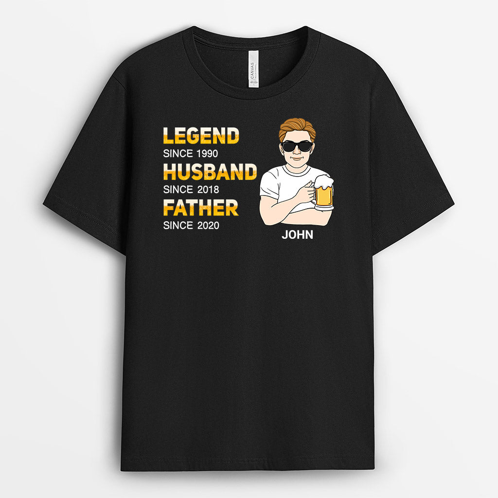 Personalized Legend Since T-Shirt
